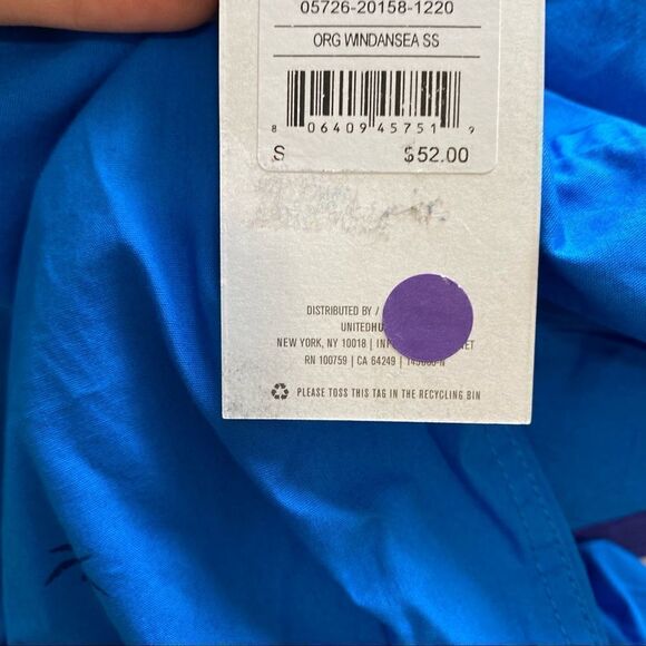 Hurley Men's Organic Wind and Sea Short Sleeve Button Down Shirt small - Picture 9 of 9